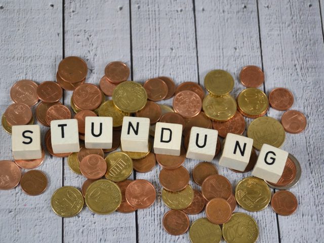 Stundung - the german word for extension for payment